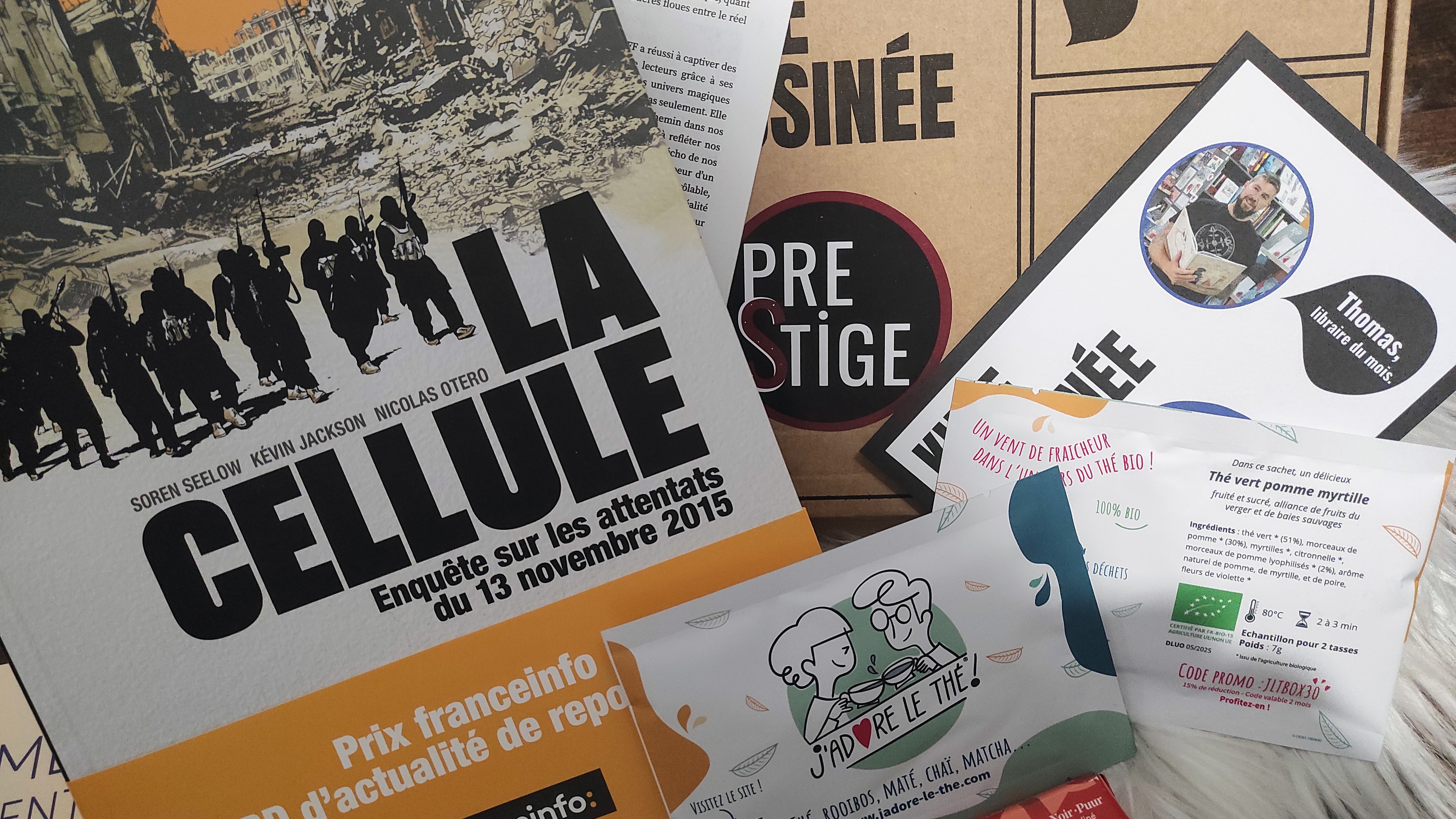 Kube Dessinée Prestige Décembre 2024 : La cellule