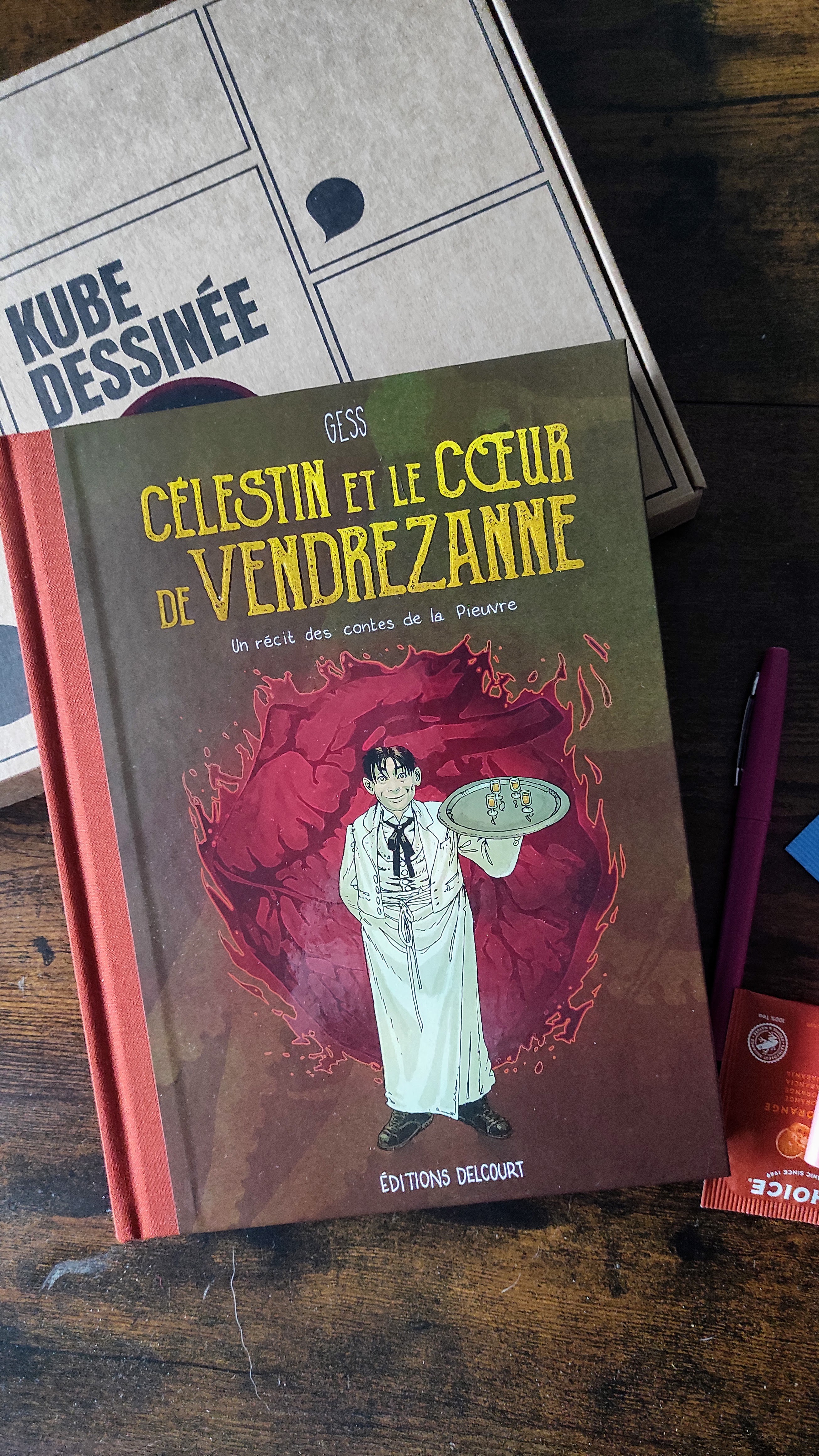 Célestin et le coeur de Vendrezanne -Les contes de la Pieuvre
