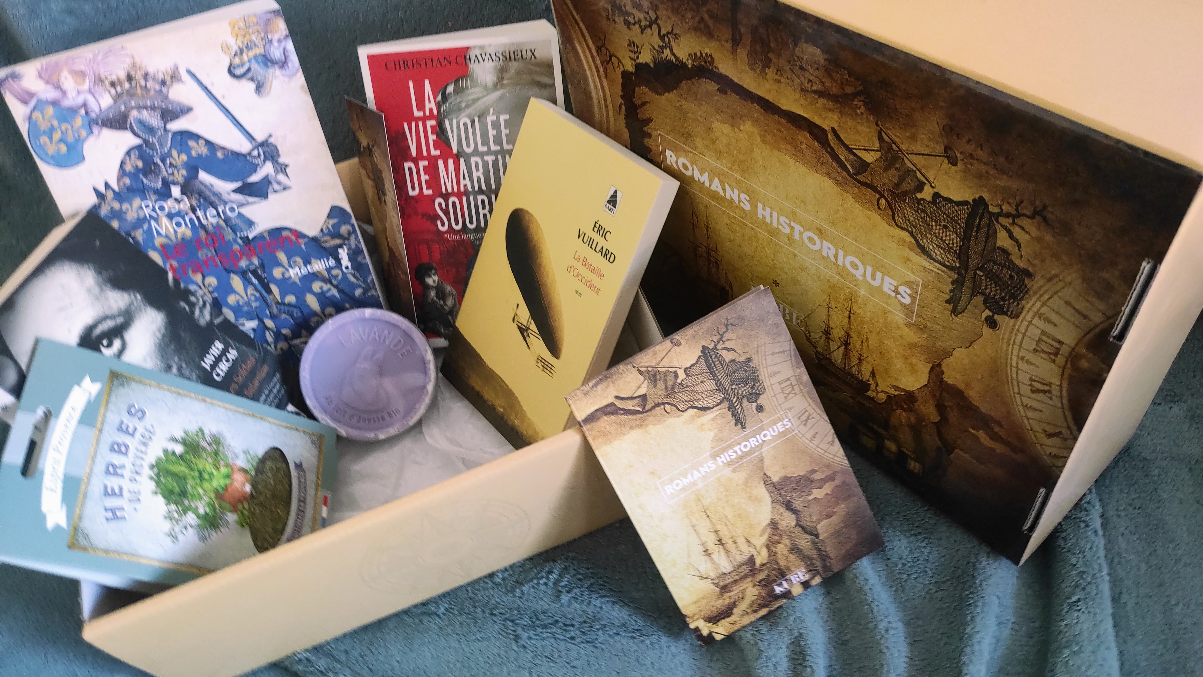 Box Littéraire: Plongée dans l&rsquo;Histoire